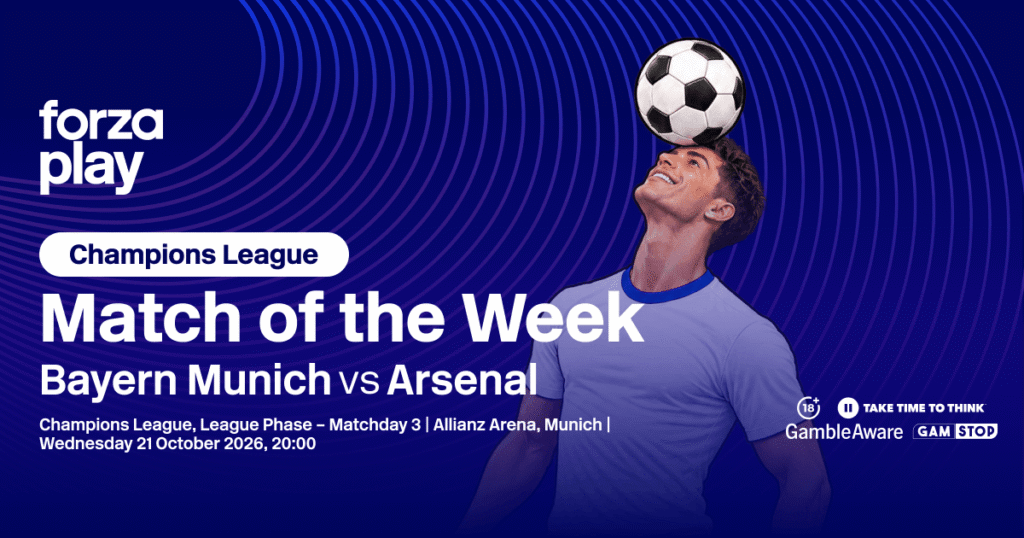 Bayern Munich v Arsenal: Betting Tips & Odds | Champions League, Matchday 3 | Allianz Arena, Munich | Wednesday 21 October 2026, 20:00